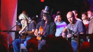 Slash Tom Morello amp Jerry Cantrell perform quotWish You Were Herequot [upl. by Nnahgaem323]