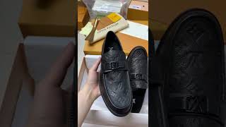 1：1 Louis Vuitton Loafers Dress Shoes Best version [upl. by Nassir605]