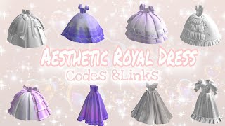 Aesthetic Royal Dress Codes  Berry Avenue Bloxburg Brookhaven Roblox  Links amp Codes [upl. by Anikahs]