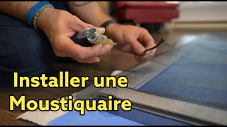 Comment installer une moustiquaire [upl. by Agustin]