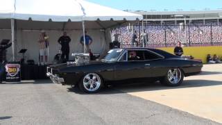 Blown Hemi Charger at Goodguys Car Charlotte Award [upl. by Einiffit]