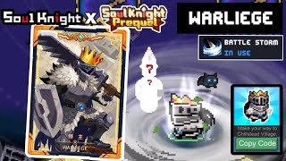 All About The New COLLAB Hero Warliege  Soul Knight 605 [upl. by Yrram]