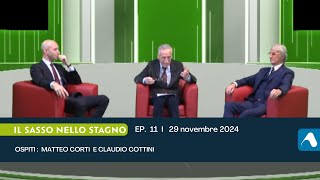 29 novembre 24  Il Sasso nello Stagno 202425  p11 Matteo Corti e Claudio Cottini [upl. by Naga332]