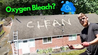 Why people are starting to use Oxygen bleach on roofs [upl. by Kotick964]