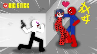 Best Falls  Stickman Dismounting Best Funny Moments 1 [upl. by Aisauqal]