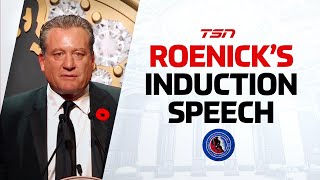 Hockey Hall of Fame Induction Speech Jeremy Roenick [upl. by Alansen213]