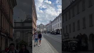 Romanstyle triumphal arch built by Empress Maria Theresa in 1765 to celebrate her son’s wedding [upl. by Benco114]