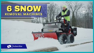 Modern Snow removal Machines 2023  Best Snow Blowers and Snow Machine  How To Machines [upl. by Oirogerg]