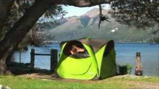 Pop up tent  shelter for 4 people from Quechua [upl. by Norramic]