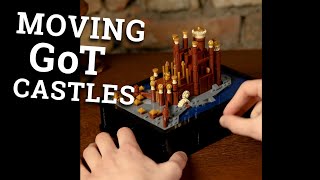 LEGO Game of Thrones Intro  MOVING Castles [upl. by Atteniuq]