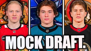 POSTWORLD JUNIORS 2024 NHL MOCK DRAFT Top 16 [upl. by Alil]