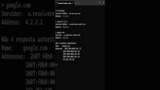 Algumas dicas de como usar NSLOOKUP  cmd windows dns [upl. by Dyna903]