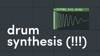 the only drum sound design tutorial youll ever need [upl. by Atilrak]