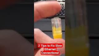 HOW TO FIX SLOW ETHERNET CONNECTION SPEED [upl. by Yelyah331]