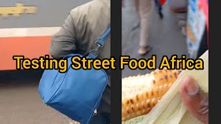 African Street Food TestingHawkingBusy city ASMR [upl. by Hayyifas]