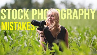 5 Beginner Stock Photography Mistakes to Avoid [upl. by Tailor]