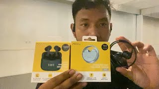 Earphone lenovo thinkplus loops bone conduction wireless ring X03 earphone led X03 tutorial pake [upl. by Deden]