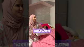 WAWA ZAINAL SURPRISE HARI LAHIR HAYLA [upl. by Lady]