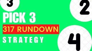 Pick 3 Texas  317 Rundown Strategy [upl. by Oates]