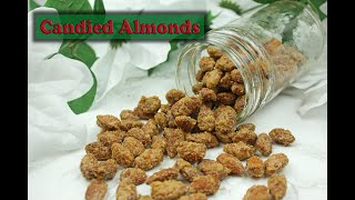 Candied Almonds Recipe  Easy Oven Roasted Candied Almonds [upl. by Rehpinej]