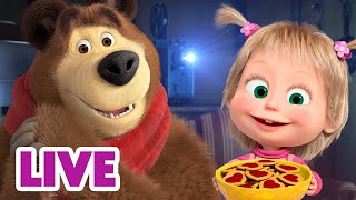 🔴 NA ŻYWO 👧 Ulubione momenty z Maszą i Niedźwiedziem 💘🧸 Masza i Niedźwiedź 🐻 Masha and the Bear [upl. by Aidas628]