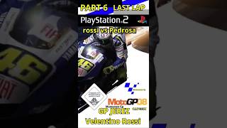 PART 6 Rossi vs Pedrosa MotoGP Jerez Spanyol motogpplaystation2 ps2 gameplaystation videomotogp [upl. by Lairret666]