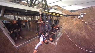 Worlds BIGGEST Canyon Swing 300m arc [upl. by Sunderland]