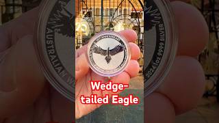 2024 Wedgetailed Eagle 🦅 Silver Coin from the Perth Mint perthmint eagle silver silvercoins [upl. by Alleusnoc845]