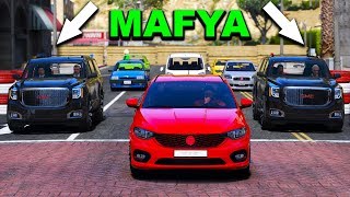 Fiat Ailesi Arabalar Mafyadan Kaçıyor  GTA 5 [upl. by Suoicerpal]