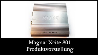 Magnat Xcite 801 Endstufe 1Kanal Magnat Subwoofer Endstufe Monoblock 800W MAX Produktvorstellung [upl. by Tannenbaum]