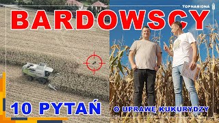 🌽 GR Bardowscy  Zbiór kukurydzy na ziarno  BRV2604 Rambo amp Bivouac  Top Nasiona [upl. by Ahsrav]