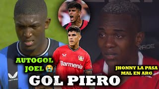 GOL DE PIERO HINCAPIÉ PARA DARLE 3 PUNTOS AL LEVERKUSEN 🔥 JHONNY LA PASA MAL EN ARG  AUTOGOL ORDÓÑ [upl. by Harsho882]