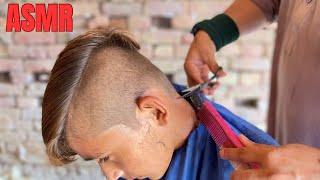 Asmr  Hair Cutting amp Relaxing Sounds [upl. by Nosaes]