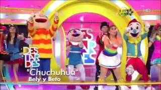 Bely Beto y Juguetes bailan y cantan quotChuchuhuaquot [upl. by Esinaj822]