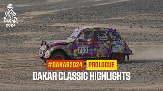 Dakar Classic Highlights  Prologue  Dakar2024 [upl. by Anawed]