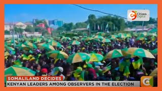 Campaigns in Somaliland enter homestretch ahead of Wednesday polls [upl. by Rexanna629]