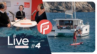 Owners of the new Isla 40 the first miles on board  Fountaine Pajot Webcasts [upl. by Jeddy]