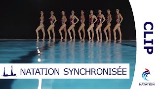 Grâce et Performance  La Natation Synchronisée par lEquipe de France  CLIP [upl. by Marguerie]