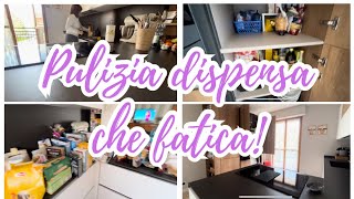 Pulizia Dispensa Che fatica home pulizie homedecor motivation organizzazione casa novita [upl. by Yrocej]