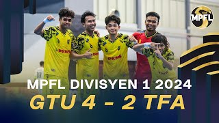 MD 3 MPFL 2024 HIGHLIGHTS GOMBAK TOT UNITED 42 TERENGGANU [upl. by Daisey232]