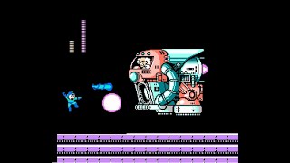 Mega Man 4  Wily Machine 4 Wily Castle Stage 3 boss buster only no damage [upl. by Borries]