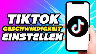 TikTok Wiedergabegeschwindigkeit einstellen Simple [upl. by Caldera348]