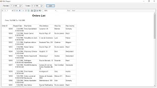 C Tutorial  How to create RDLC Report with parameters  FoxLearn [upl. by Niwled804]