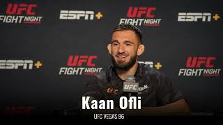 Kaan Ofli wanted to fight at UFC Noche offers to be backup for Biran Ortega vs Diego Lopes [upl. by Rosdniw]