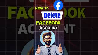 Facebook account delete kaise kare  How to delete Facebook account permanently shorts ytshorts [upl. by Ylrad521]