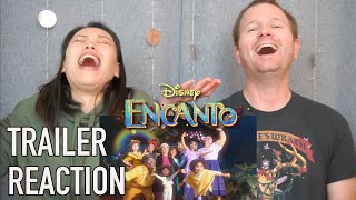 Encanto Official Trailer  Reaction amp Review [upl. by Akcemat]