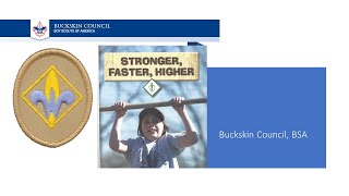 Webelos Stronger Faster Higher Buckskin Council [upl. by Vivl]