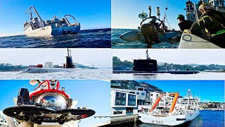 NATO Allies Test Submarine Rescue Systems in Dynamic Monarch 24 Exercise [upl. by Ysdnil38]