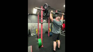 Military Press 65Kg X 8 amp Squats 100Kg X 8 [upl. by Diane406]