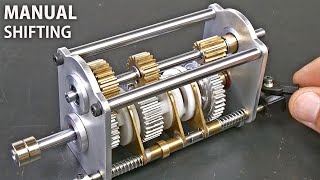 Making a 3 Speed MANUAL Gearbox For RC Cars [upl. by Aleibarg]